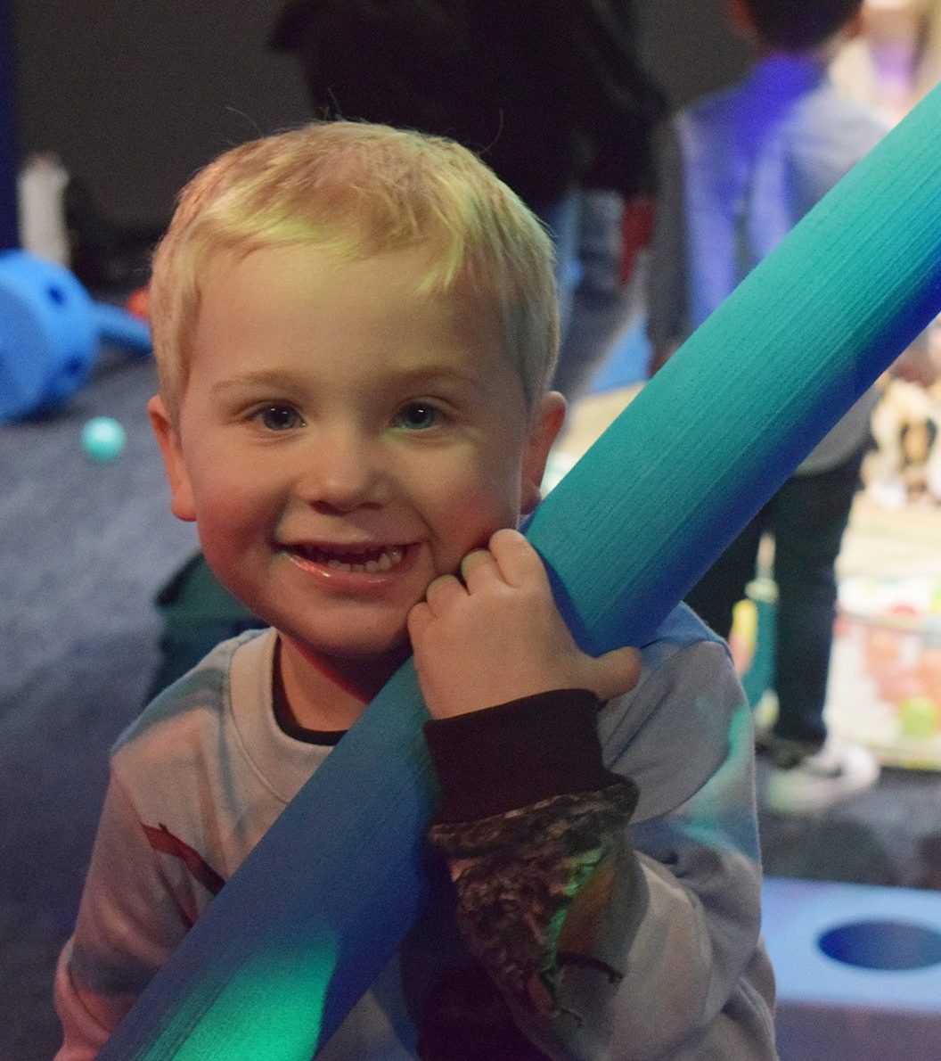 Child in Dundee Science Centre Playspace