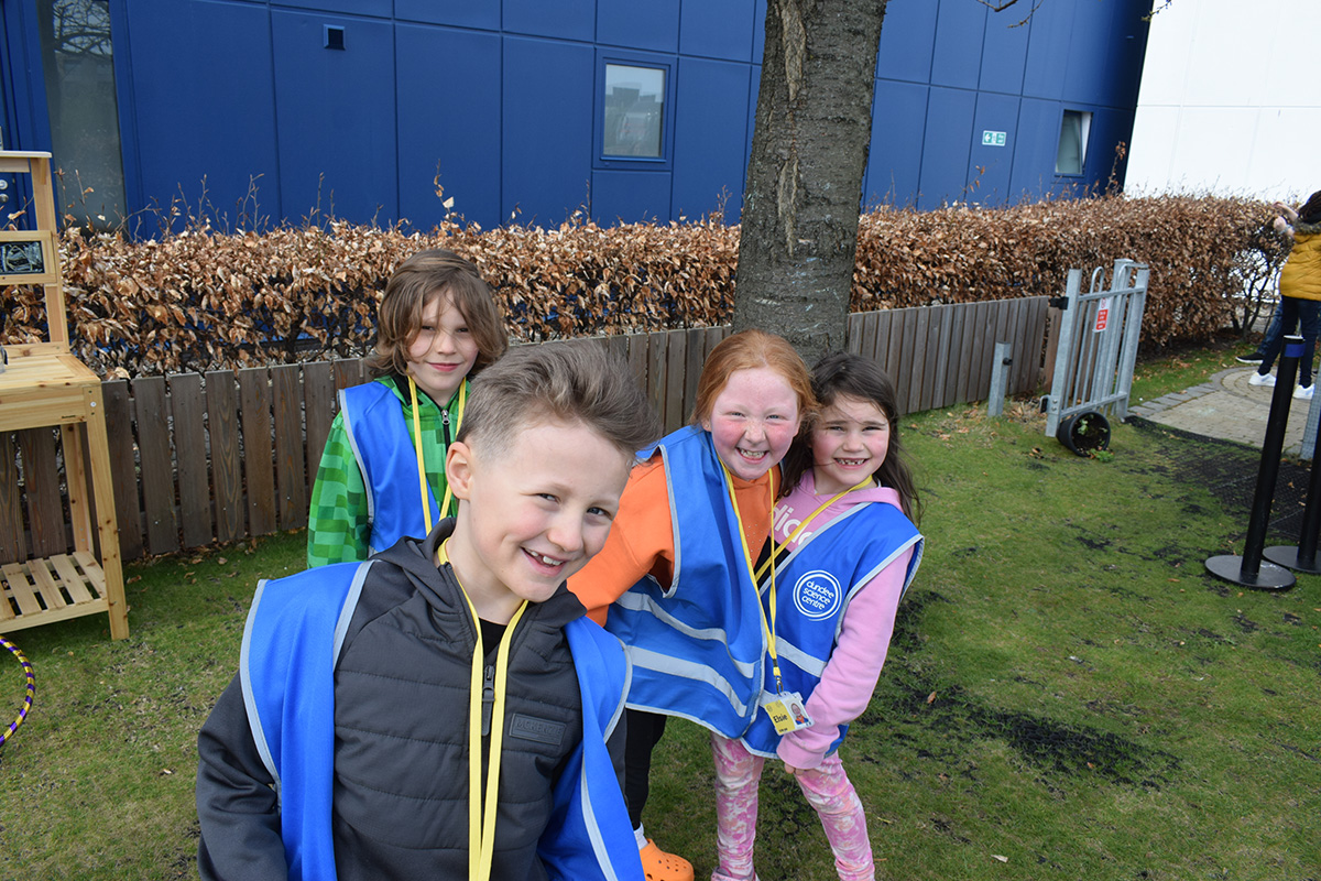 Children at Dundee Science Centre STEM CLUB